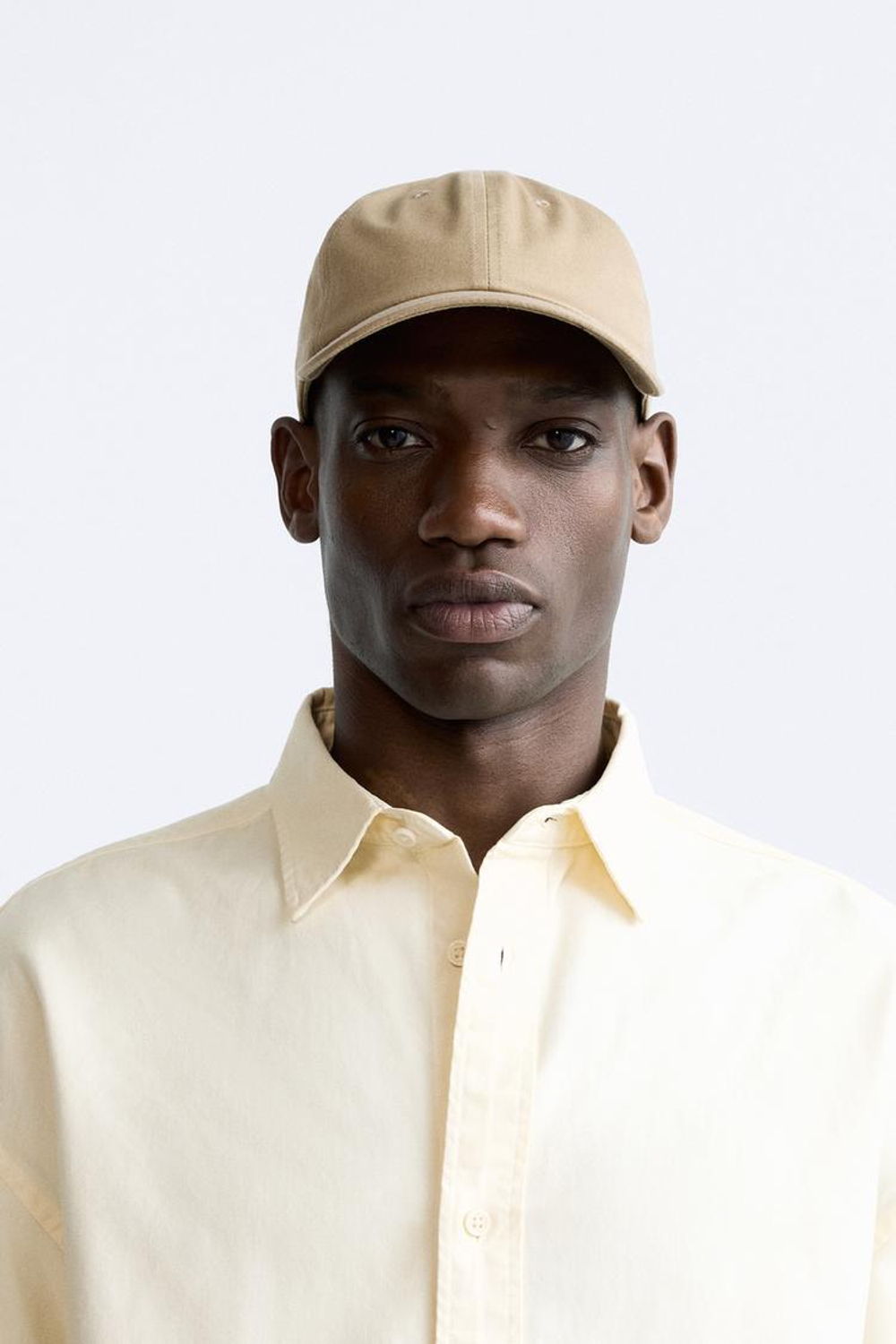 ZARA БАЗОВАЯ КЕПКА, БЕЖЕВЫЙ