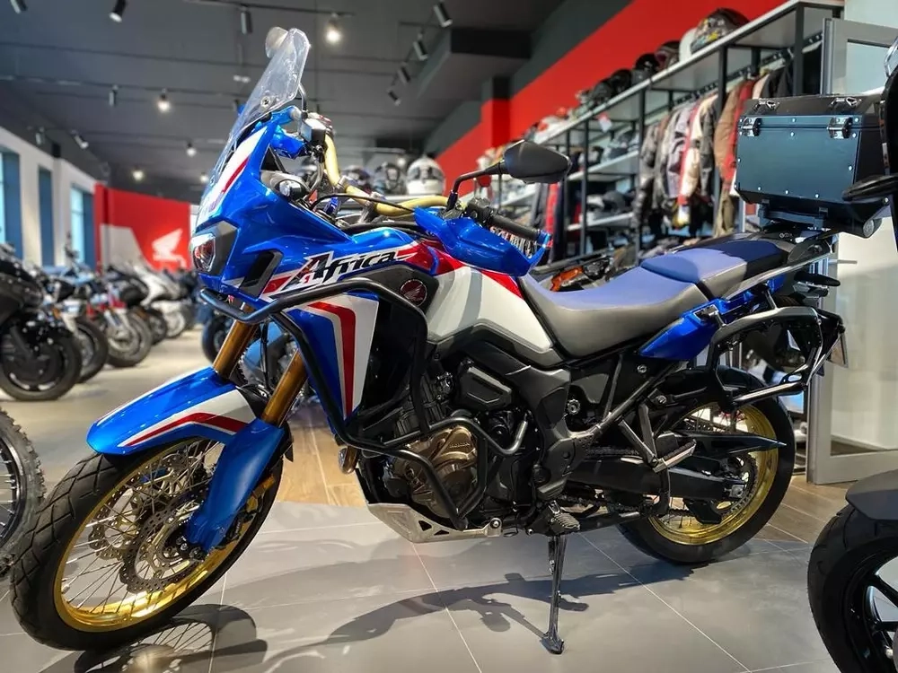 Honda CRF1000L, 2017 г.в. синий