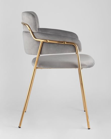 Стул Полин светло-серый 2 шт