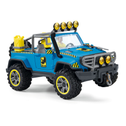 Schleich - Внедорожник с местом для динозавра 41464