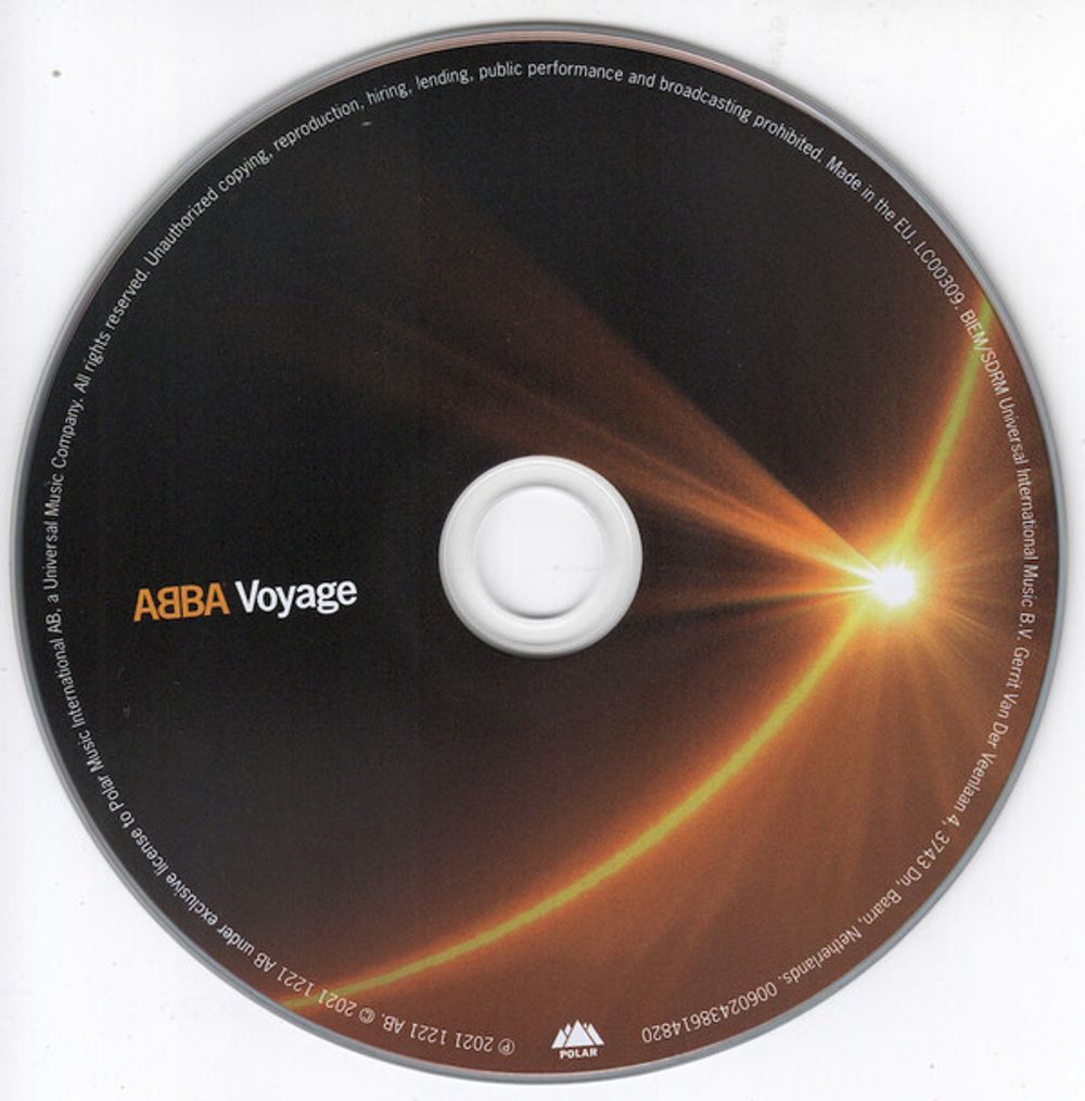 ABBA. Voyage (CD) АББА. Вояж - НОВЫЙ АЛЬБОМ 2021