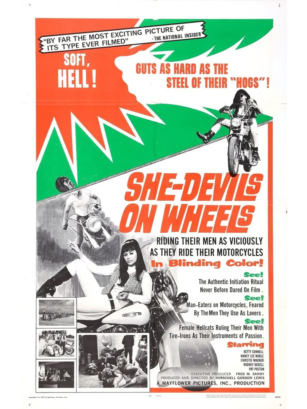 Дьяволицы на колесах (1968) (DVD-R)