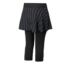 Женская теннисная юбка Tennis-Point Stripes Scapri Special Edition Women - Black, White