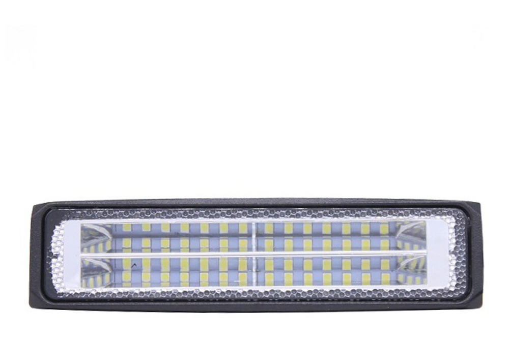 Прожектор LED-FLASH -прямоуг (W+W+FLASH) 18W (150*40*40) 28LED 6000К Строб шт NTS18WYZ-2F-S