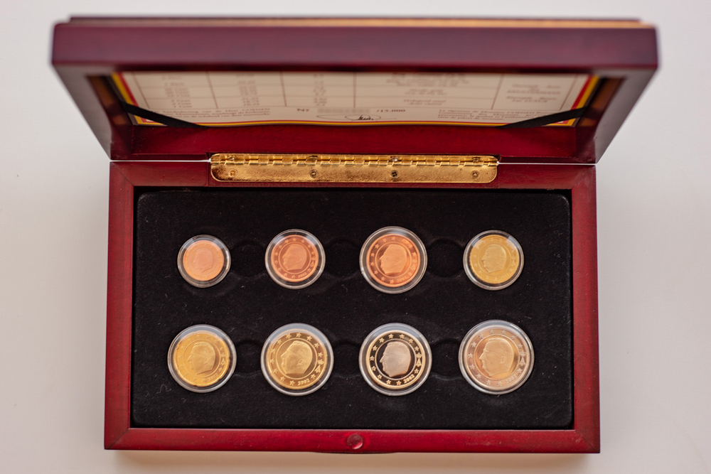 Belgium 2002 Proof Coin Set