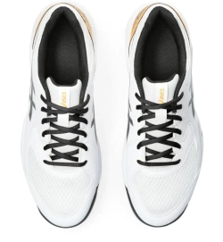 Мужские кросовки для Padel Asics Gel-Dedicate 8 Padel - white/orange pop