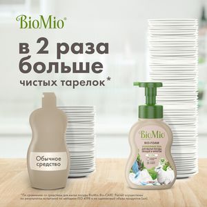 BioMio BIO-FOAM БЕЗ ЗАПАХА пена для мытья посуды, 350 мл