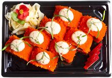 Ролл тар-тар из тунца с соусом &quot;юдзу&quot;, 8шт