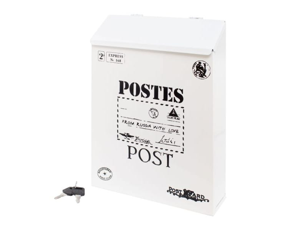 Ящик почтовый АЛЛЮР №3010 белый (4шт/уп)