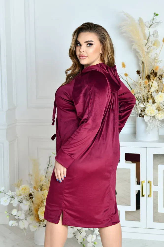 Платье-худи УК-7006 Фабрика Моды