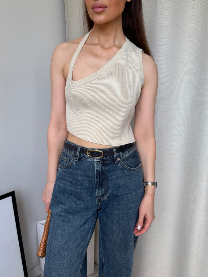 Льняной топ Jacquemus, S