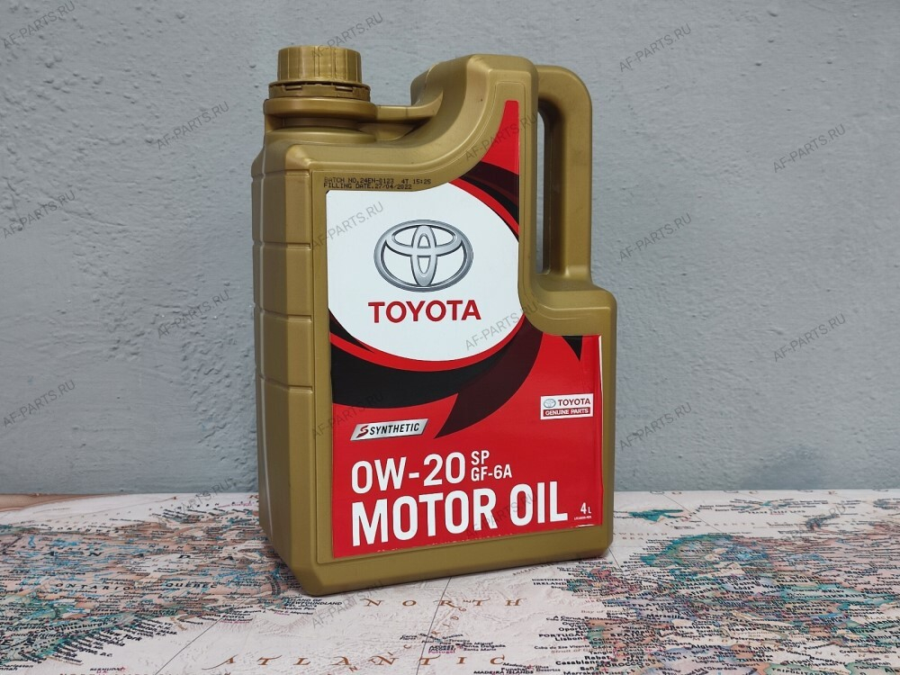 Масло моторное TOYOTA 0W20
