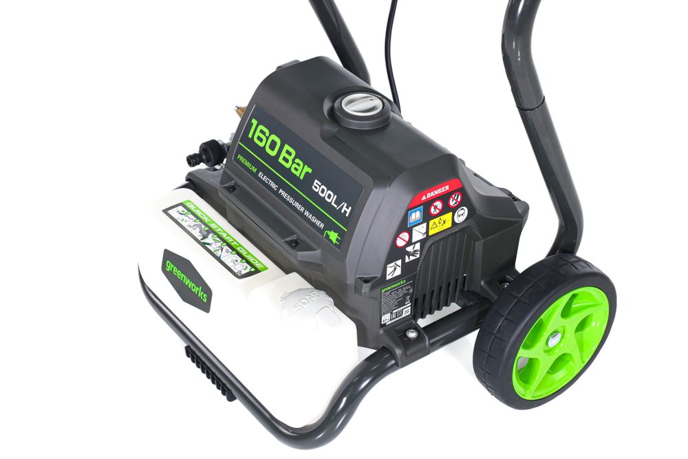 Мойка высокого давления Greenworks GPWG8II 5106807, 2800 Вт, 160 бар