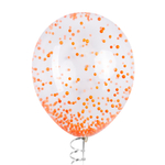 Шарики пенопласт Цветной микс Оранжевый 6-8 мм ВВ