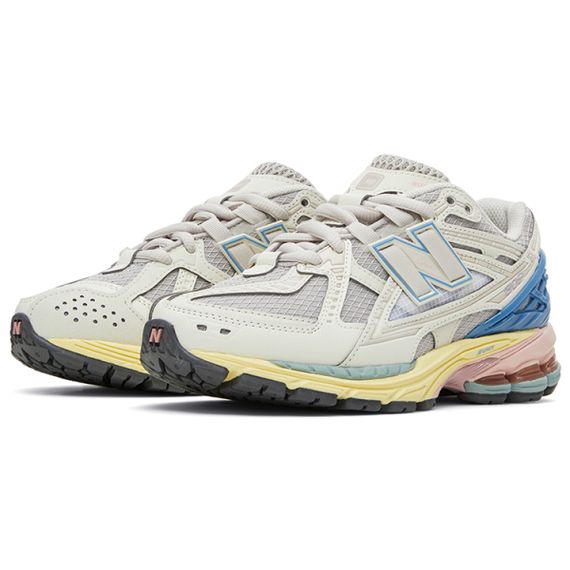 New Balance NB 1906R Бежевые кроссовки Низкие Серый Белый Унисекс