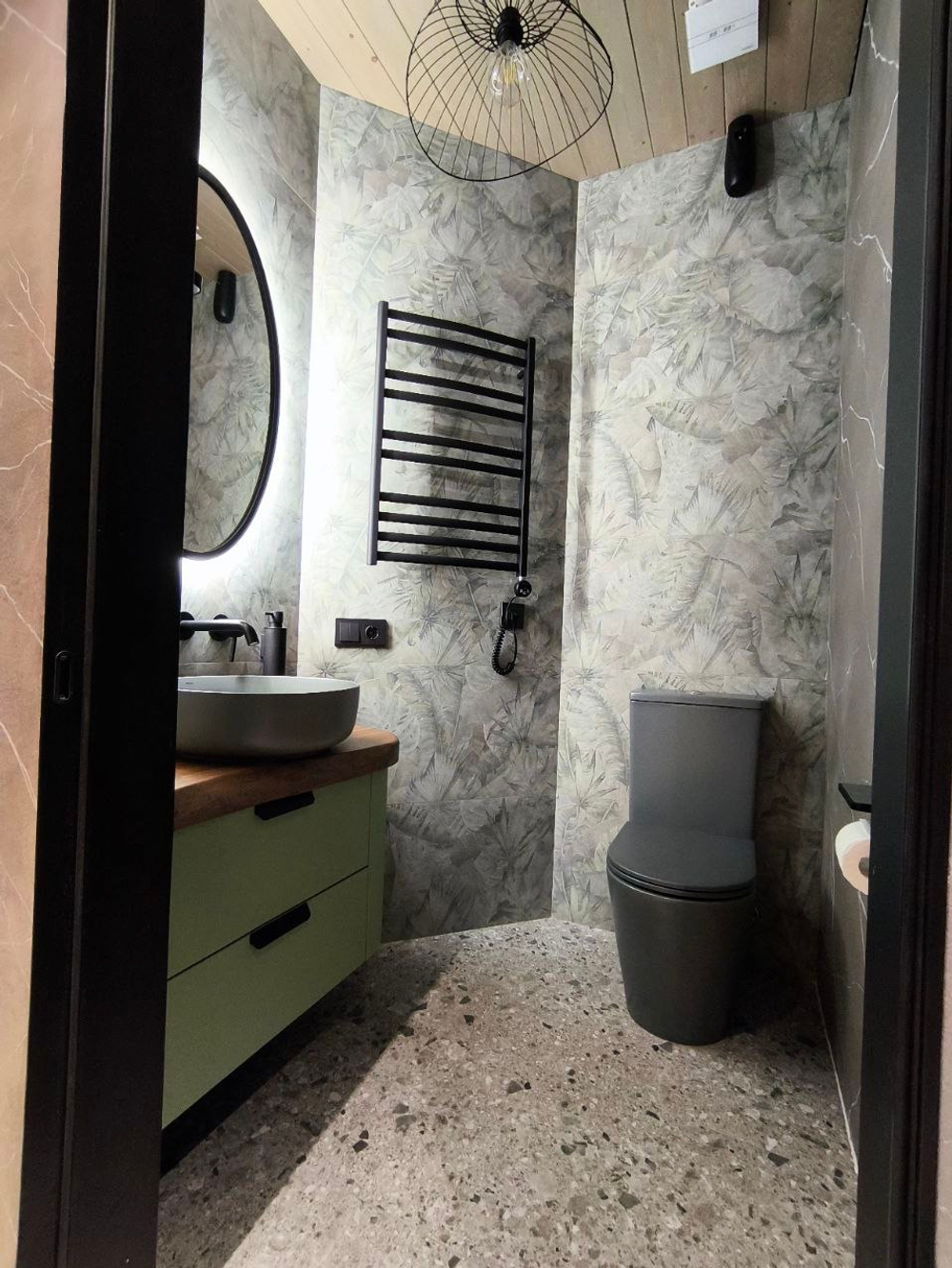 Тумба с раковиной подвесная