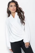 Блуза Незабываемая (белая) Б10887 LT Collection