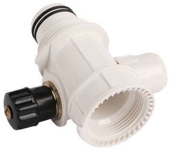 ЗУБР ШиреФит, внутренняя резьба - штуцер с гайкой - штуцер с гайкой, 32 - 20 - 32 мм, сборный коллектор с вентилем (51517-32-20-32)