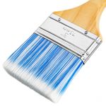 83073 Кисть плоская "Евро" 3", искусственная щетина 75мм, деревянная ручка  MTX