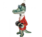 Ёлочная игрушка "Крокодил Гена" (Лефортовский фарфор)