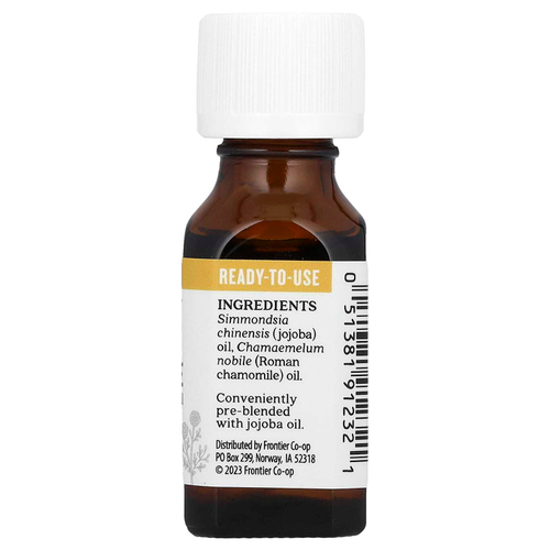 Aura Cacia, чистые эфирные масла, римская ромашка, 15 мл (0,5 жидк. унции)