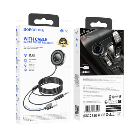 Bluetooth Aux адаптер BOROFONE BC58