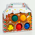 4916693 Подарочный набор развивающих массажных мячиков «Пряничный домик», 5 шт