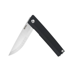 Нож складной SRM 401L-GB Gent Scandi Satin/Stonewash (10Cr15CoMoV, Black G10)