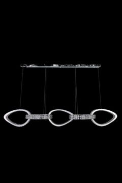 Подвесная люстра LED 400W 3000К-6000К LE3030/1850L CH хром Veronique Leon