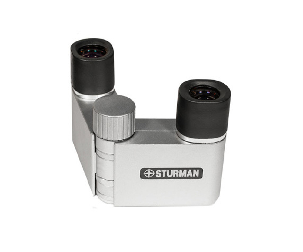 Бинокль театральный Sturman 5x12 серебристый - фото 3