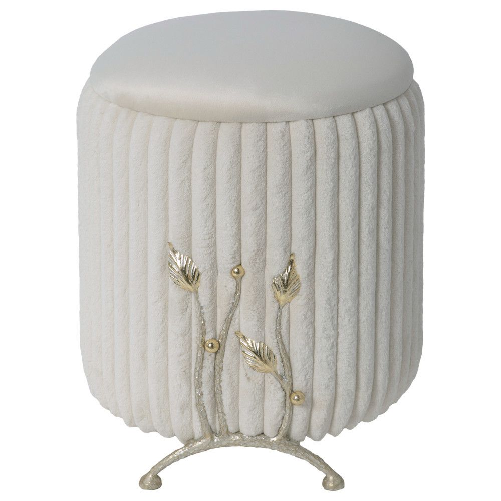 Банкетка Терра Грасс Айвори Мраморное золото