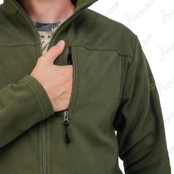 Костюм флисовый SARMAT, цв.хаки р.60-62/182-188 (T-N-KS-FS-5XL2-H) NISUS