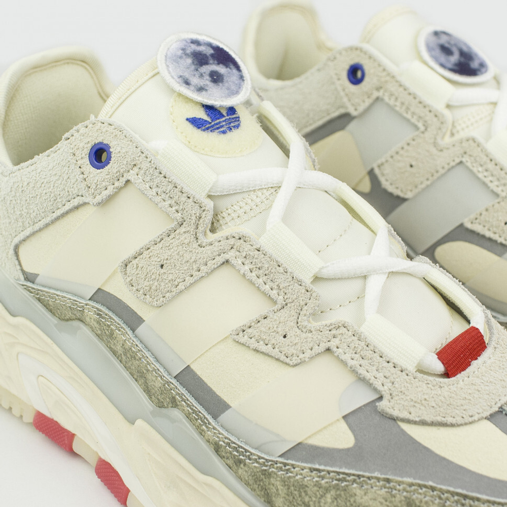 кроссовки Adidas Niteball Grey One / Halo Ivory