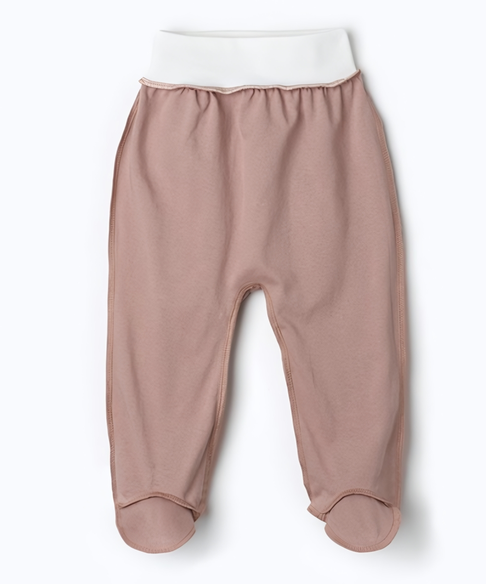 Ползунки Евро широкая резинка 0101 КО беж/розовый, р. 74 см 9758426