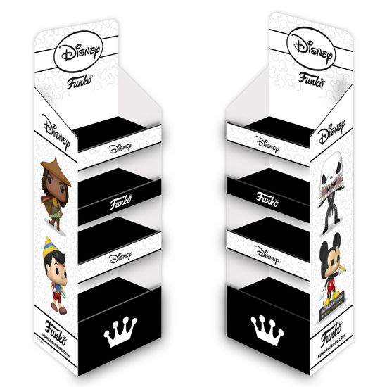 Картонный стеллаж Funko FSDU Disney Standard Pop SS21 80 pcs, 20 faces UT-57920