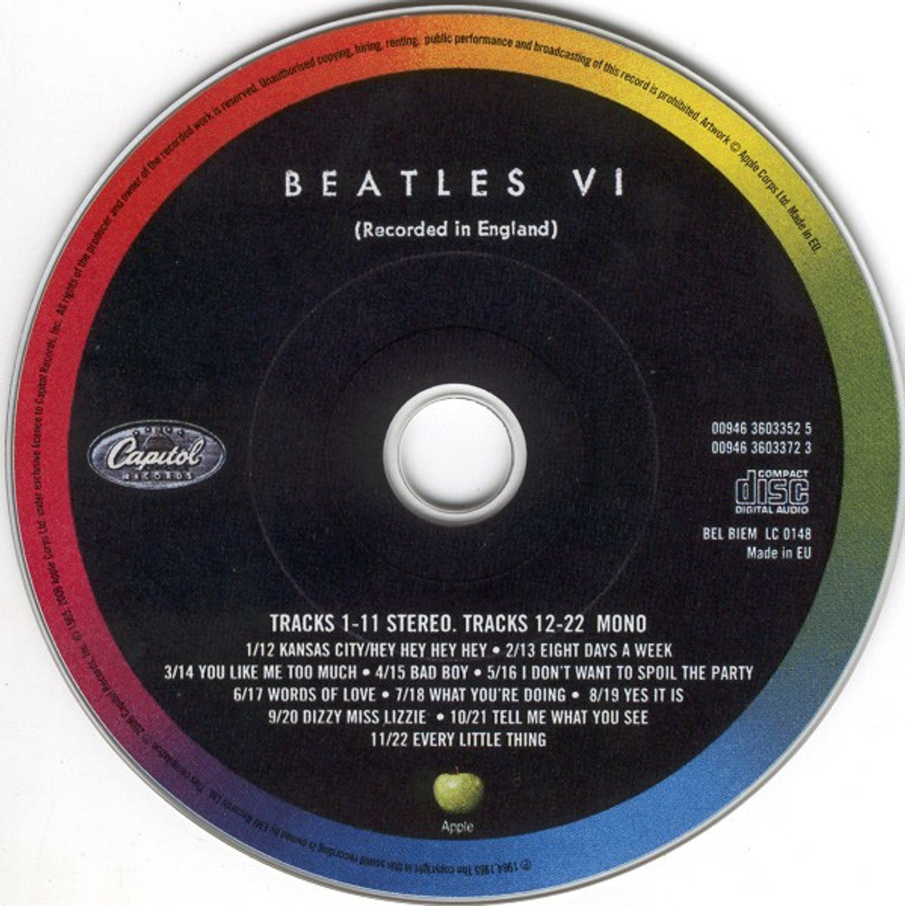 Комплект / The Beatles: The Capitol Albums Vol.1 and Vol.2 (8CD)