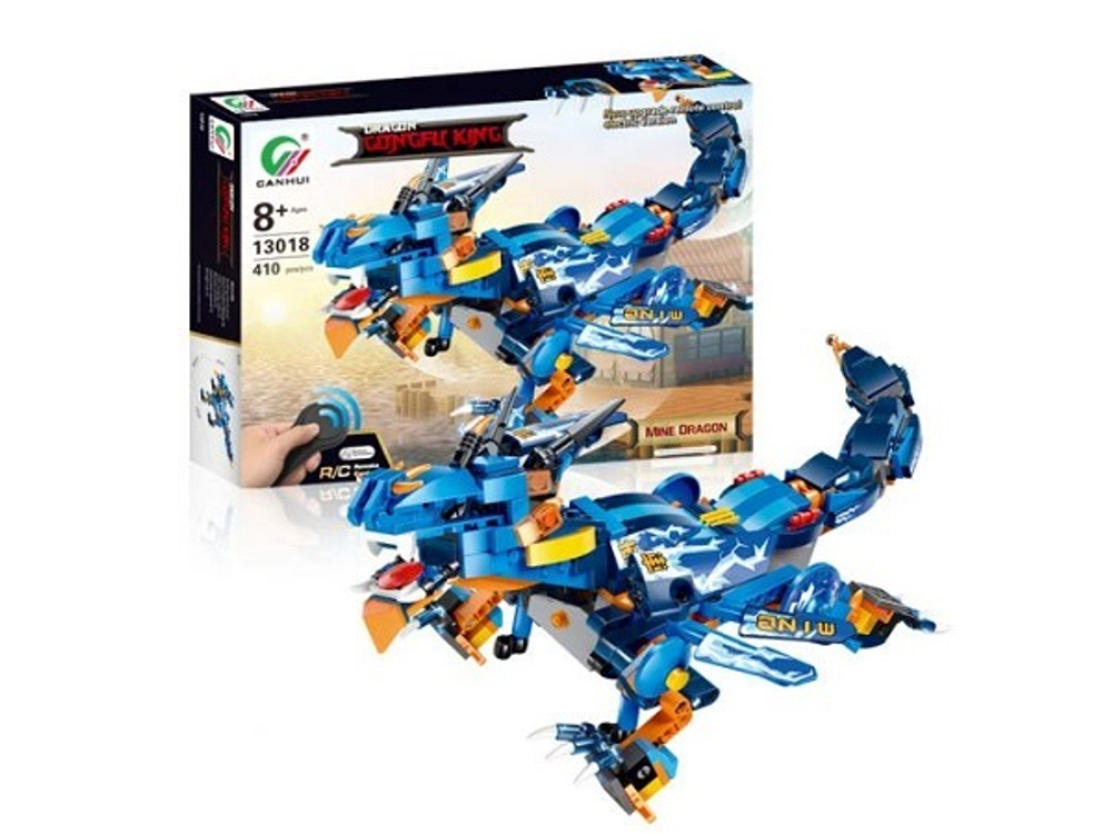 Конструктор Ниндзя "Небесный боевой дракон" 410 дет.