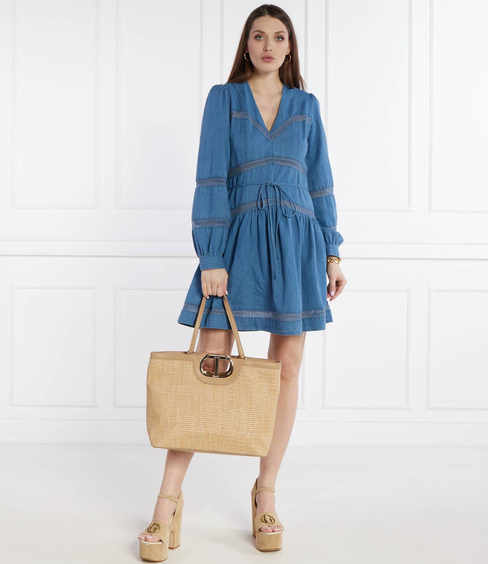 Сумка-шопер Lila TWINSET - бежевый(241TB7360)