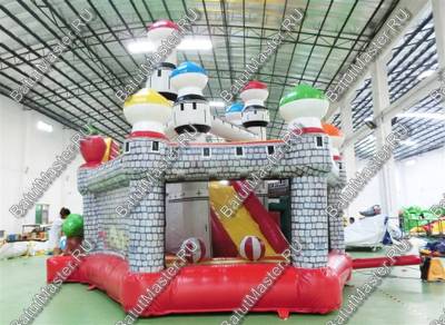 Коммерческий надувной батут "Замок"