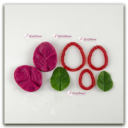 Лист клубники садовой. Набор № 1