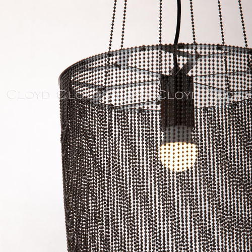 Подвесной светильник Cloyd ONASSIS P1 / Ø28 см - черный (арт.11477)