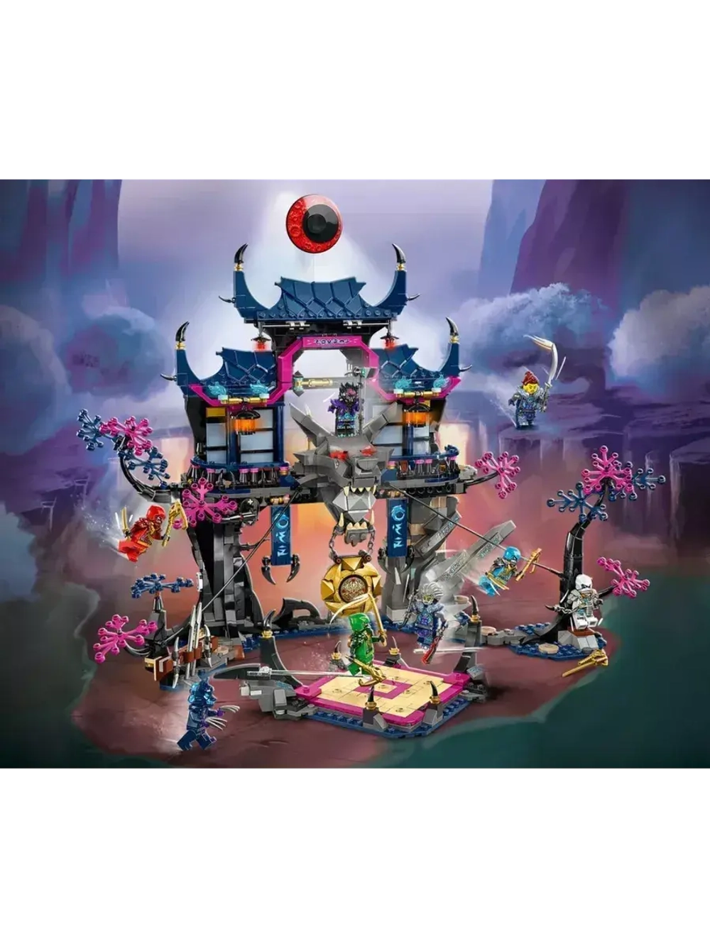 Конструктор Ниндзя Теневой додзе Маска Волка 1190 деталей