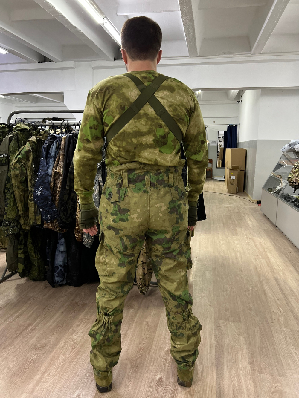 Костюм горка 6 весна лето / мох