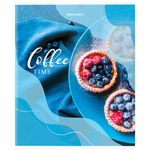 Тетрадь А5, 48 л., BRAUBERG, скоба, клетка, матовая ламинация, выборочный лак, "Sweets", 404373, 5шт