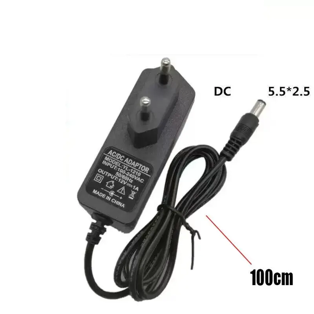 Зарядное устройство DC 5.5 х 2.5 универсальное 5V 2A для лазерного уровня HILDA и PRACMANU