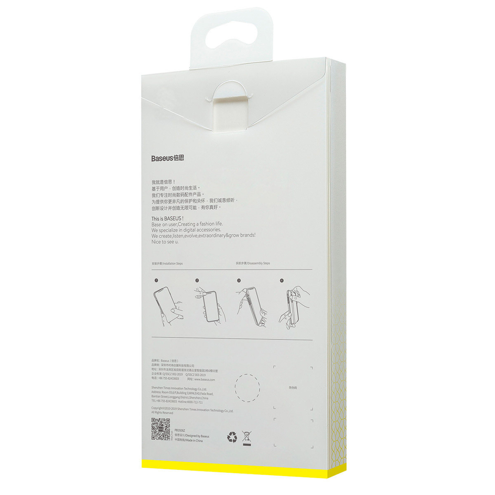 Чехол для Apple iPhone 11 Pro Baseus Safety Airbags Case - Transparent