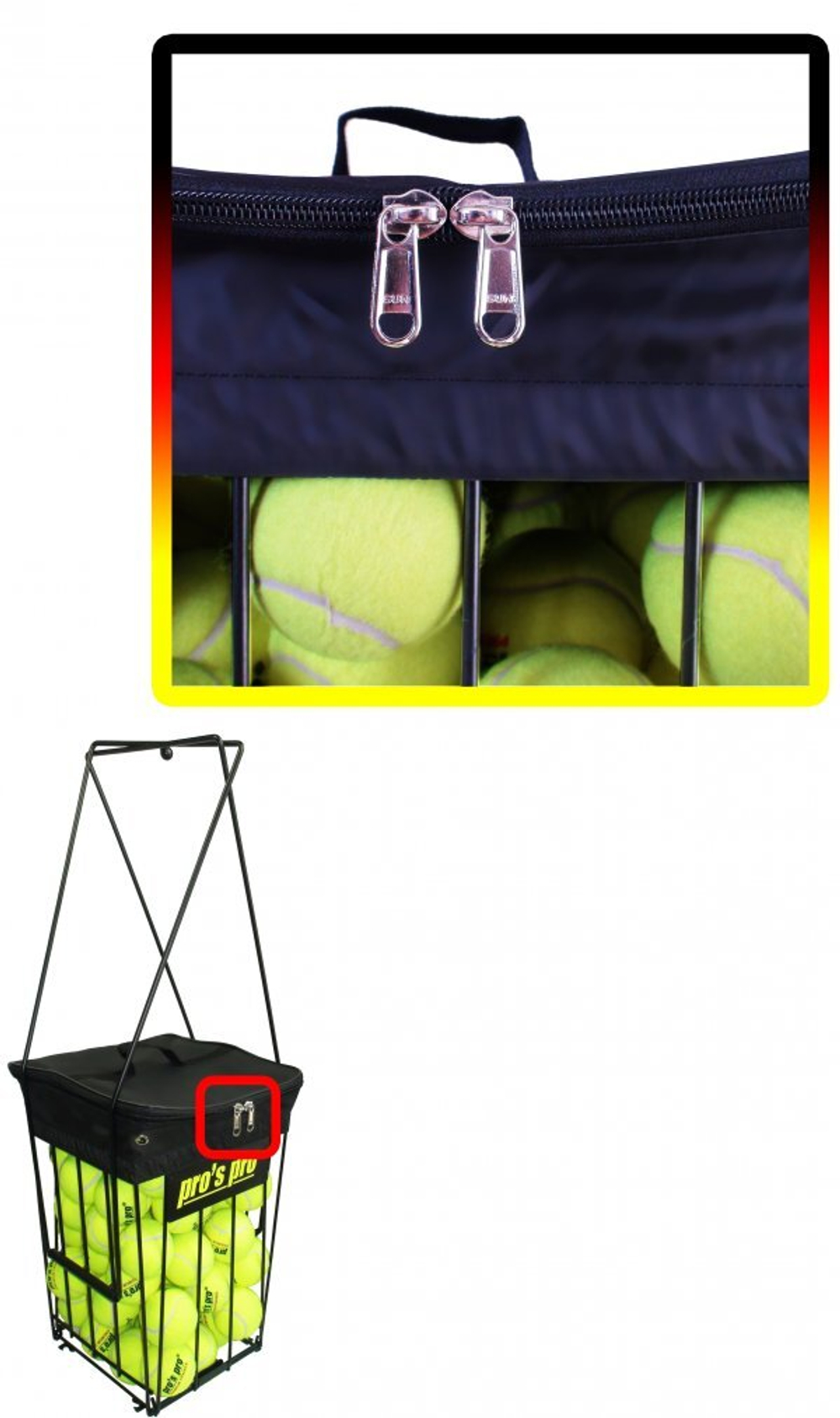 Корзина для мячей  Pro's Pro Ballkorb 75 Allweather