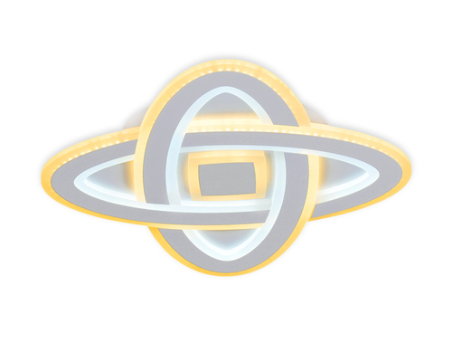 Потолочный светодиодный светильник с пультом FA777 WH белый 108W 450*450*40 (ПДУ РАДИО 2.4)