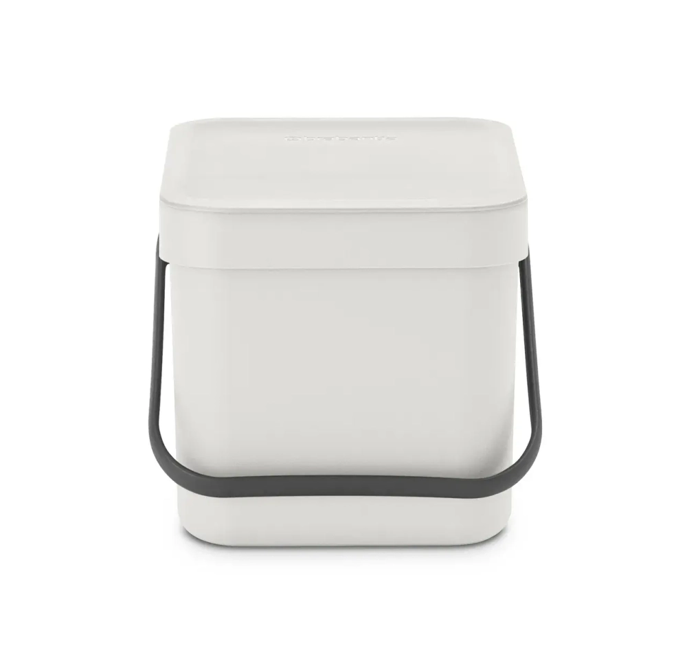 Brabantia Контейнер для сортировки мусора Sort & Go 6л, серый