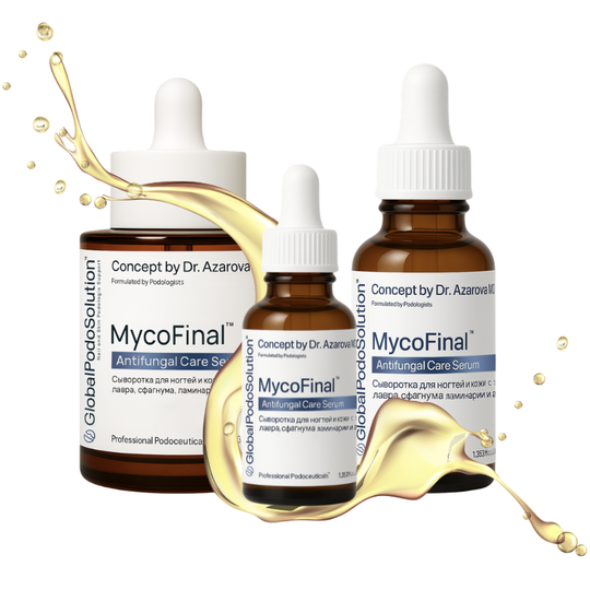 MycoFinal™ - сыворотка для ногтей и кожи с противогрибковым эффектом, 15, 30, 40 мл